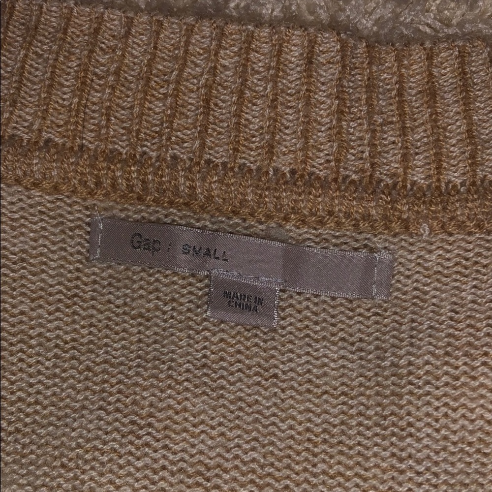 Gap Beige Pullover Sweater View 3